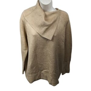 For The Republic Split Cowl Neck Sweater Sz XS